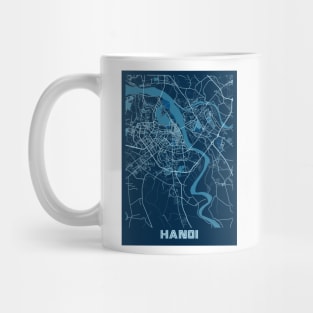 Hanoi - Vietnam Peace City Map Mug